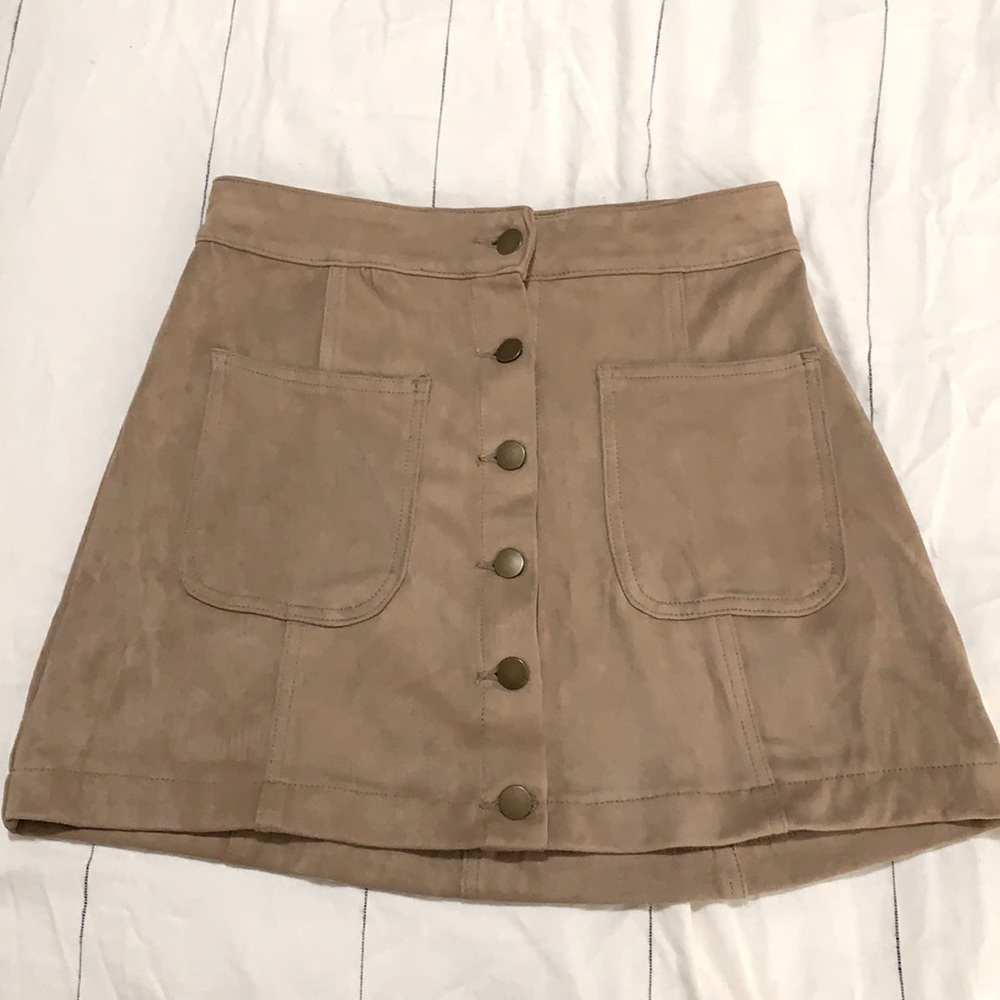 Velvet skirt